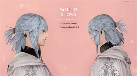 → A special edition colour as a thank you, available on both races. . Ffxiv elezen neck mod